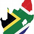 South African Flag and Country PNG