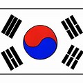 South Korean Flag Drawing