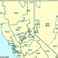 Southern California 3 Digit Zip Code Map