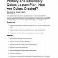 Spanish Colors Grade 2 Lesson Plan