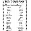 Spanish to English Words Worksheets