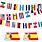 Spanish-speaking Countries Flags Banner