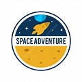 Space Adventure Flat Design