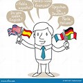 Speaking Different Languages Clip Art