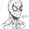 Spider-Man Drawing Sketch