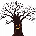 Spooky Tree Clip Art PNG