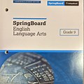 Springboard Answers English Language Arts