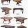 Types of Wood Tables