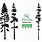 Tall Pine Tree SVG