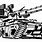 Tank Battle Coloring Pages