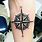 Tattoo of a Compass