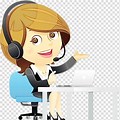 Telephone Operator Clip Art Cartoon