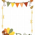 Thanksgiving Border for Word