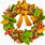 Thanksgiving Wreath Clip Art