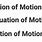 The Three Equations of Motion