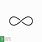 Thin Infinity Symbol