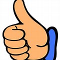 Thumbs Up Cartoon Clip Art