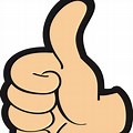 Thumbs Up Cartoon Transparent Background