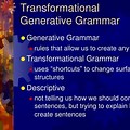 Transformational Generative Grammar keyFeatures