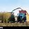 Tractor Harvesting Corn