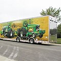 Tractor Pulling Semi-Trailer