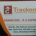 Trackon Courier Glow Sign Board