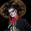 Traditional Mexican Day of the Dead Makeup Men