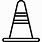 Traffic Cone Coloring Page