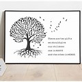 Tree of Life Quotes Black and White