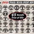 Tree of Life SVG Free Leaves