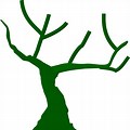 Tree with Low Middle and High Branch Icon