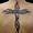 Tribal Cross Back Tattoos for Men