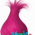 Trolls Poppy Head PNG