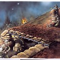 U.S. Army Rangers Vietnam War Art