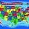 USA States Map for Kids