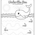 Under the Sea Preschool Writing Worksheets