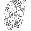 Unicorn Coloring Sheets for Kids