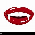 Vampire Open Mouth SVG