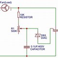 Variable Resistor Fan Speed Controller Circuit Diagram