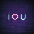 Vector Art I Love You Sign