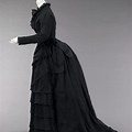 Victorian Era Mourning Dress