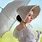 Victorian Lady with Parasol