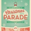 Vintage Christmas City Parade Flyer