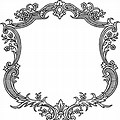 Vintage Ornate Borders Free Vector