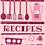 Vintage Recipe Clip Art