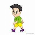 Walking Boy Png Cartoon