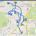 Walking Tour of Athens Map