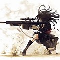 Wallpaper for Laptop Anime Girl Sniper