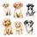 Watercolor Dog Clip Art