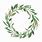 Watercolor Laurel Wreath Clip Art